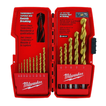 Milwaukee Titanium Drill Bit Set