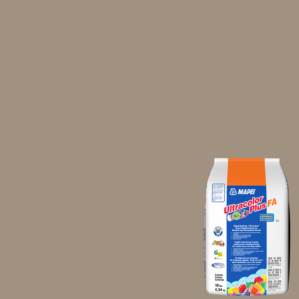 Mapei Ultracolor Plus FA Rapid-Setting All-in-One Grout - #105 Driftwood - 10 lb