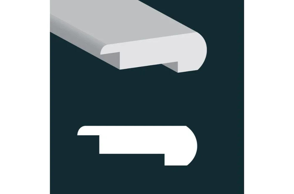 Vinyl- Stair Nosing - 8'