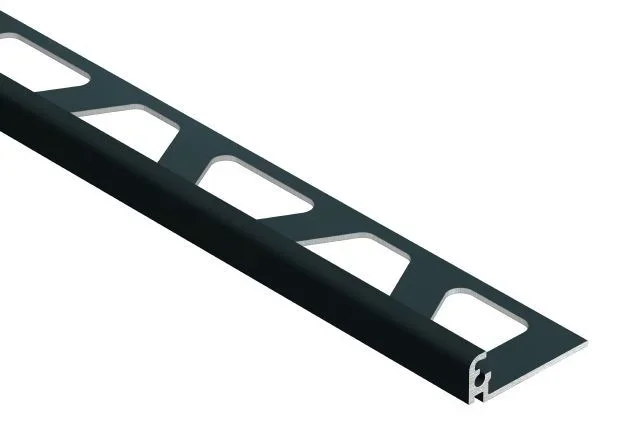 Schluter - JOLLY Wall Tile Edge Trim Aluminum Matte 3/8" (10 mm) x 8' 2-1/2"