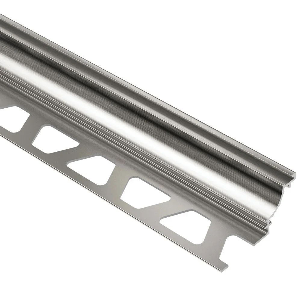 Schluter - DILEX-AHK Cove-Shaped Profile with 3/8" Radius - Aluminum Anodized Matte 1/2" (12.5 mm) x 8' 2-1/2"