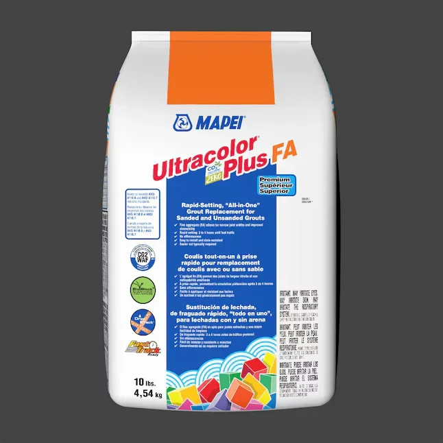 Mapei - Ultracolor Plus FA Rapid-Setting All-in-One Grout #5010 Black 10 lb