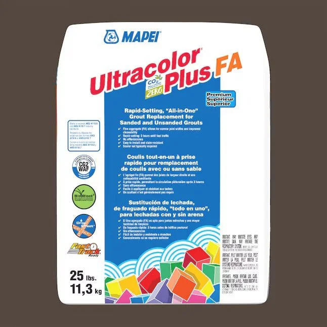 Mapei - Ultracolor Plus FA Rapid-Setting All-in-One Grout #5007 Chocolate 25 lb