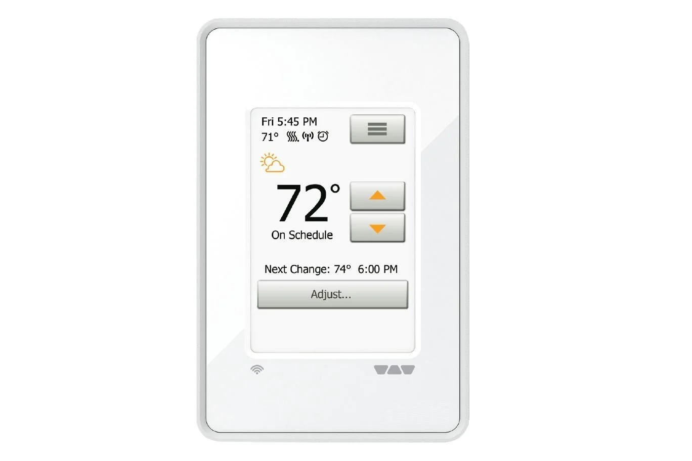 Schluter - DITRA-HEAT-E-WIFI Thermostat Wireless Programmable Bright White 120V/240V