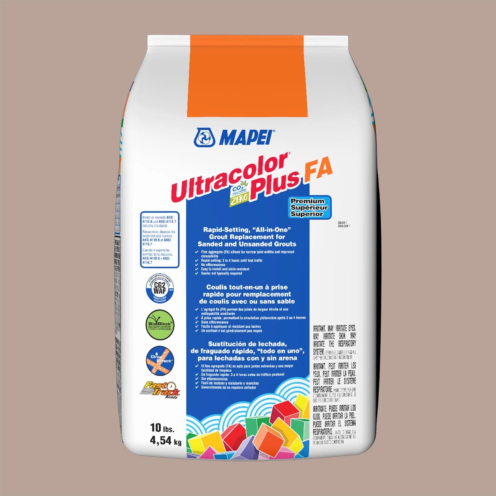 Mapei - Grout Ultracolor Plus FA #5224 Wicker 10 lb