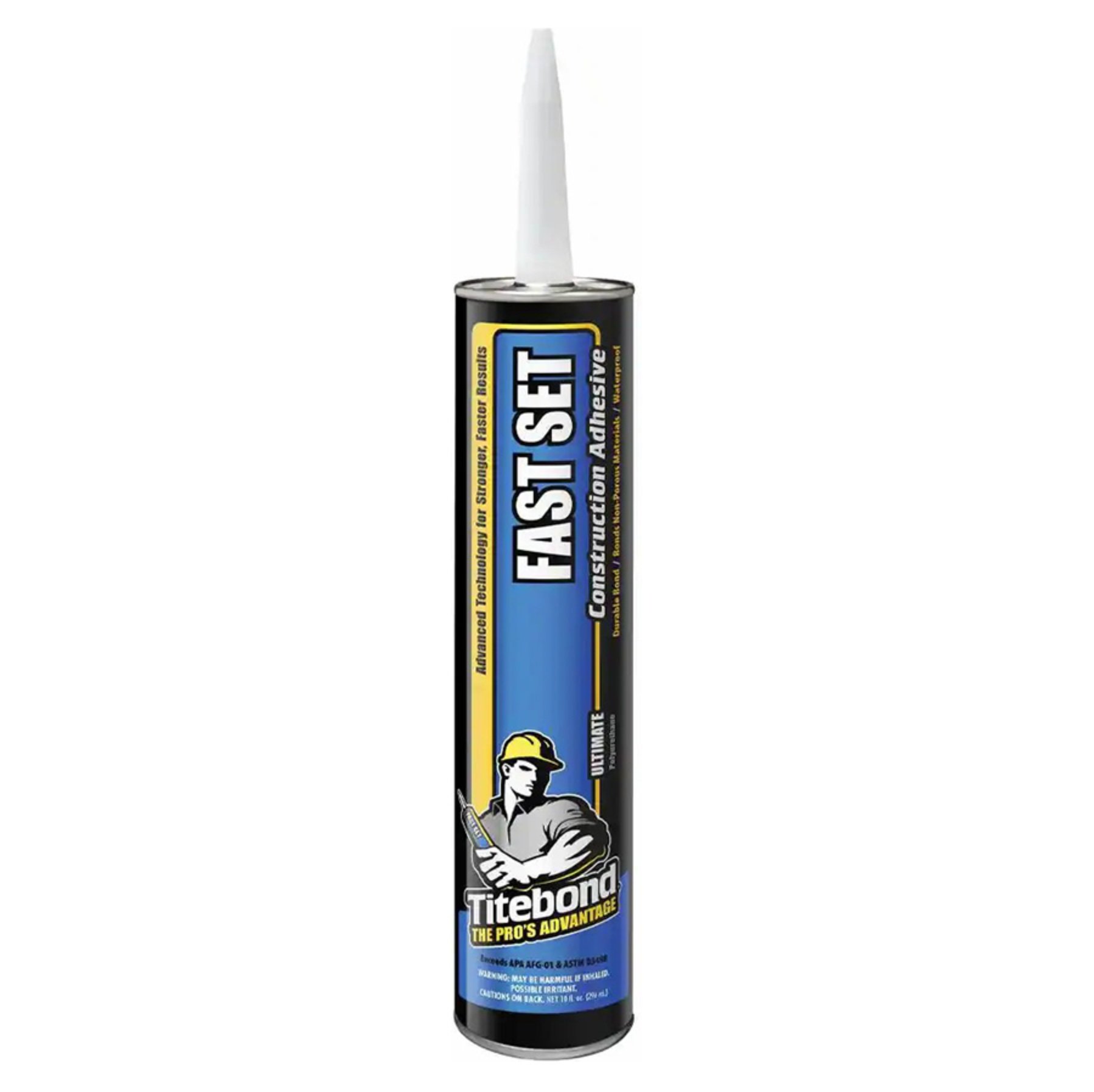 Titebond Fast Set Polyurethane Construction Adhesive 10 oz. Cartridge Franklin 84221