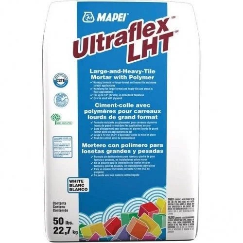 Mapei - Ultraflex LHT Professional Large & Heavy Tile Mortar, Gray - 50 lb