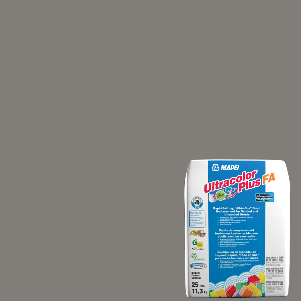 Mapei Ultracolor Plus FA Rapid-Setting All-in-One Grout - #107 Iron - 25 lb