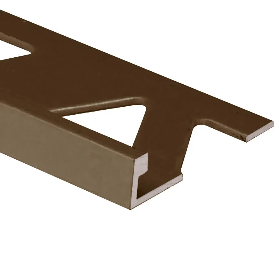 Prova - Flat Tile Edge, Satin Antique Bronze - 5/16" x 8'