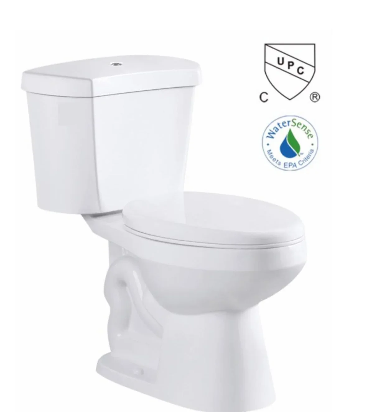 2 piece Toilet Seat Dual flush