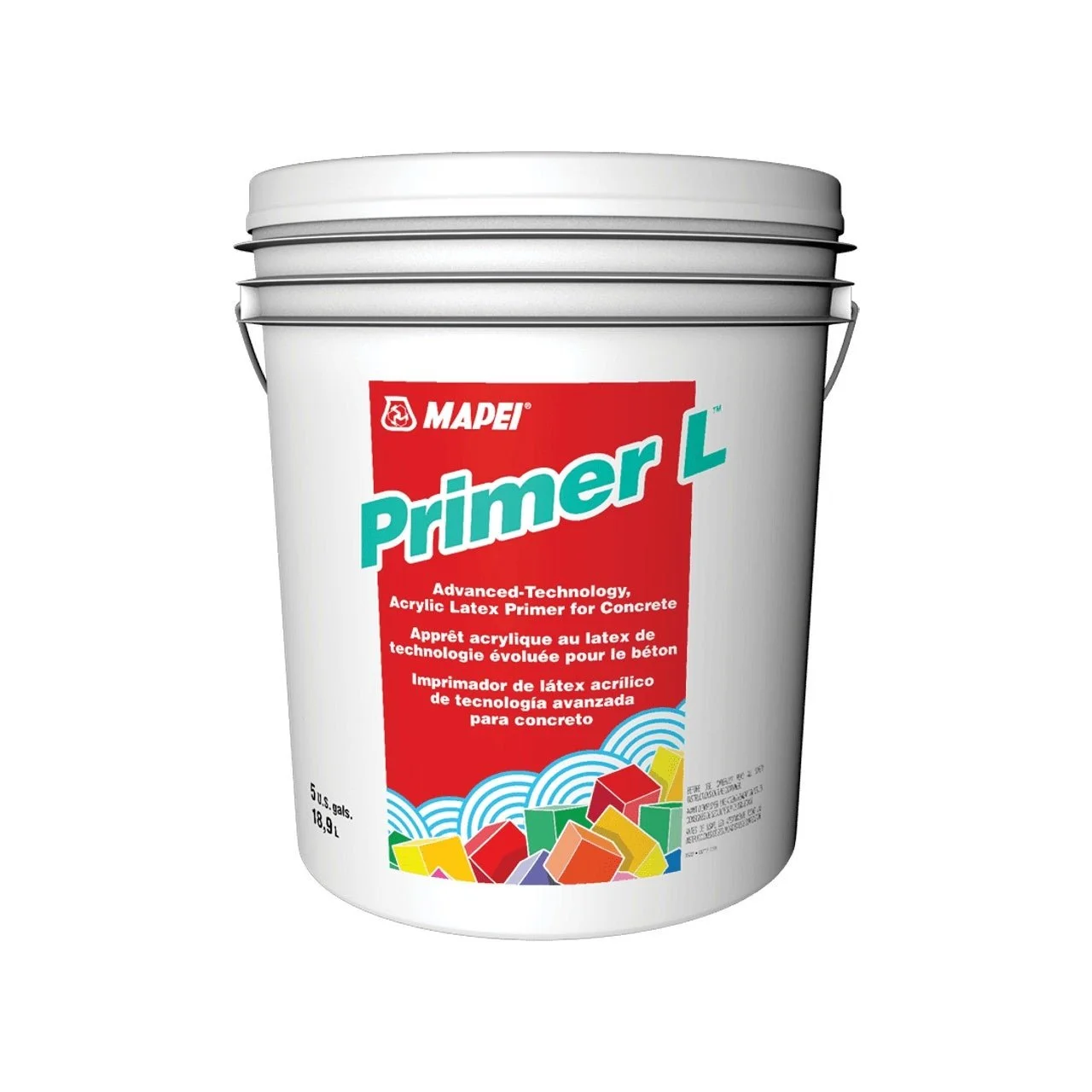 Mapei - Primer L Advanced-Technology Acrylic Latex Primer for Concrete - 18.9 L
