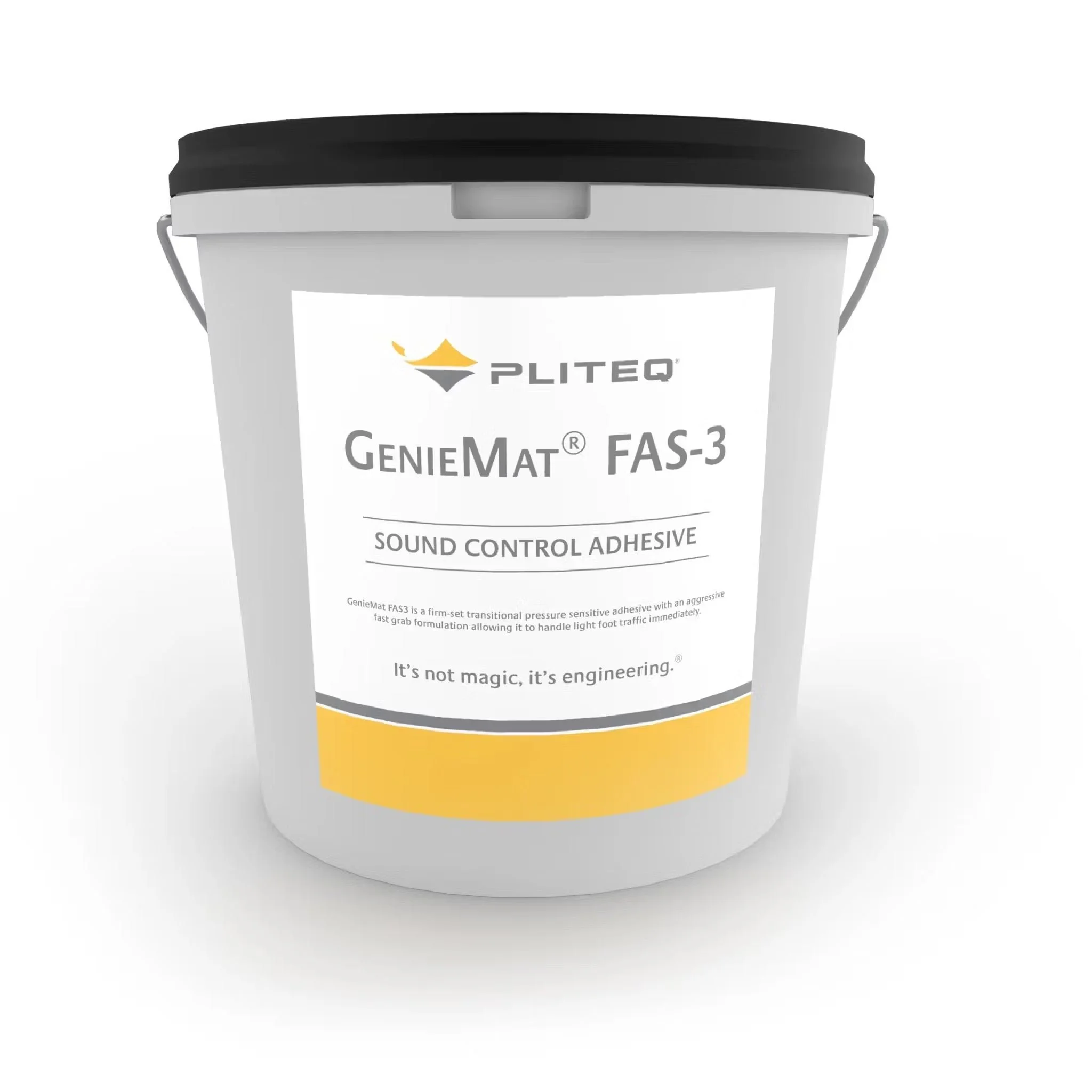Pliteq - Wood Flooring Adhesive GenieMat FAS-3 Mint Green 15.14 L