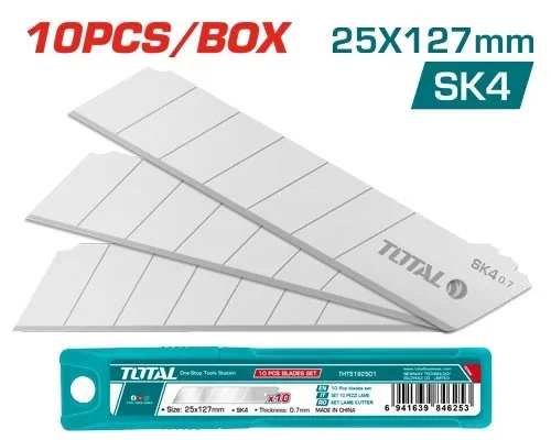 Total tools [THT5192501] 25MMX127MM 10PCS blades set