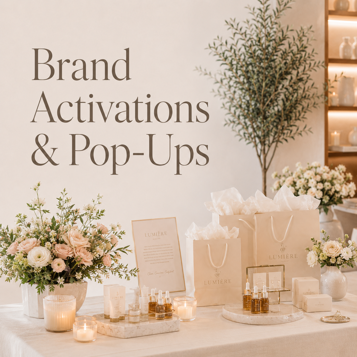 Brand Activations & Pop-Ups