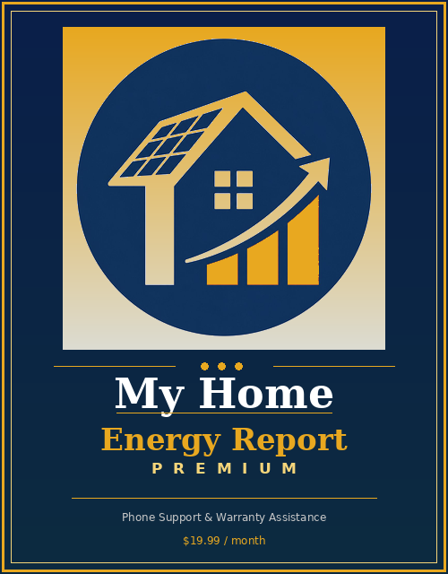 Premium Home Energy Report | Phone Support & Warranty Help