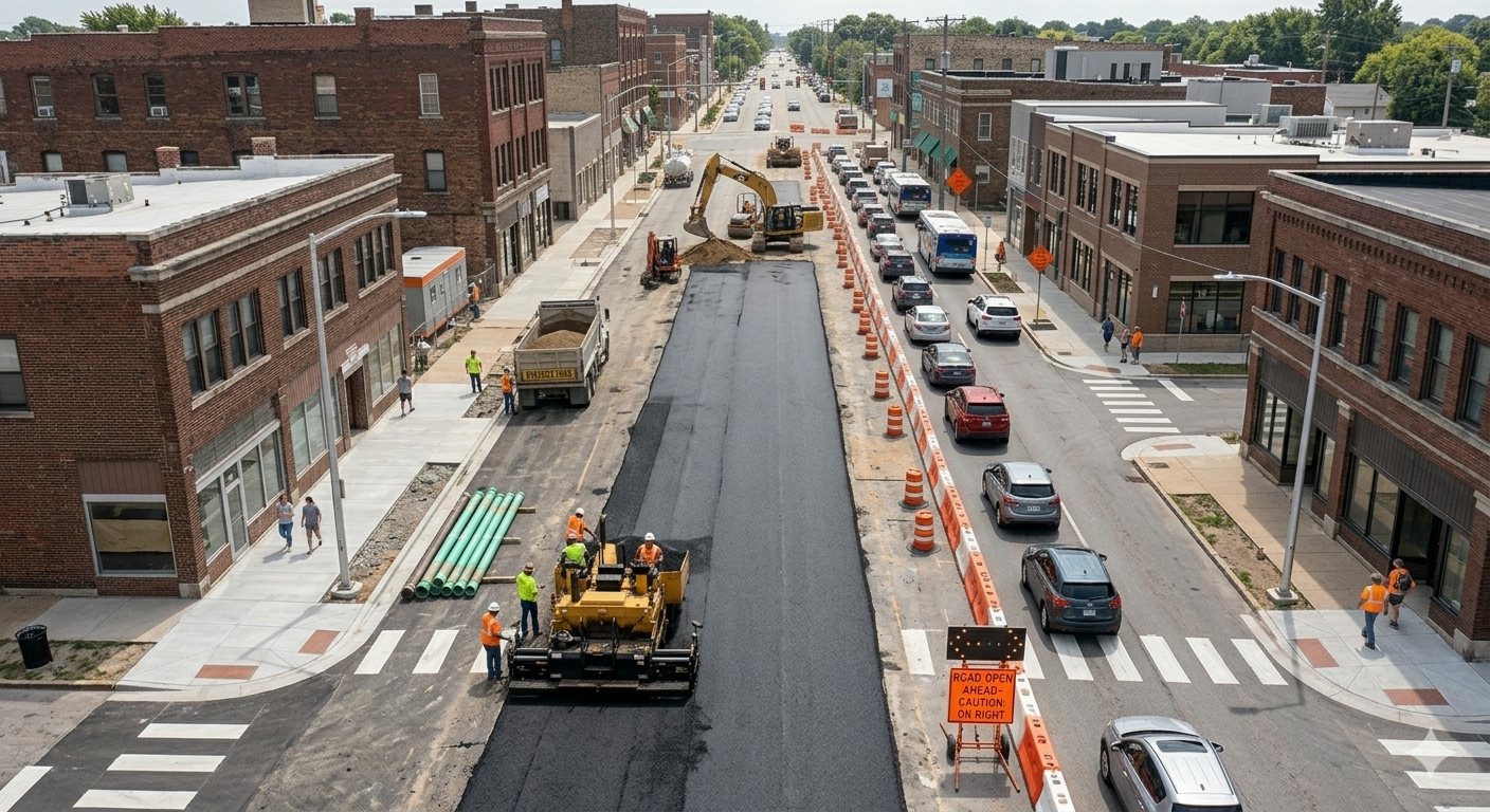 VDOT Intermediate Work Zone
