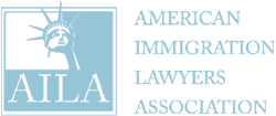 Logo of the American Immigration Lawyers Association with a tree and the acronym AILA.