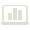 Bar chart icon representing analytics, reporting, or business metrics.