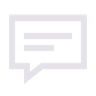Speech bubble icon representing communication, messaging, or feedback.