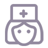 Clipboard with a medical cross icon representing healthcare administration or patient records.