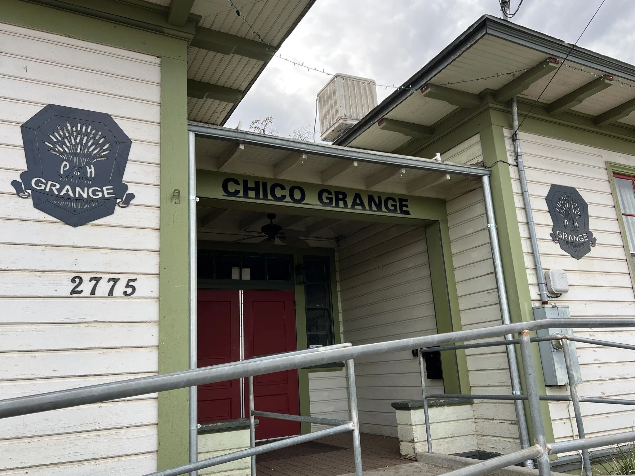 Grange Hall Entry