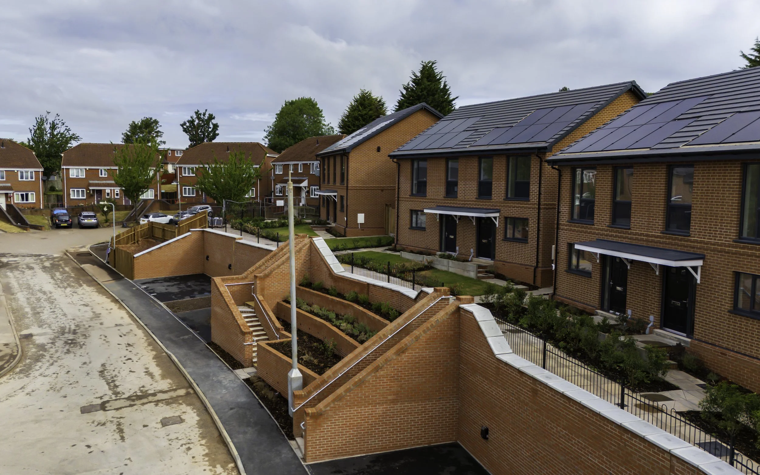 Residential development of 12 dwellings for an affordable housing provider in Birmingham.
