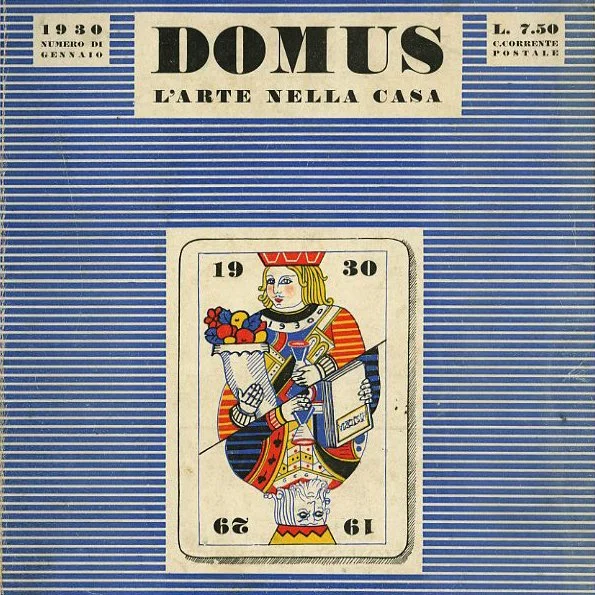 DOMUS [L’Arte Nella Casa] Gennaio 1930. Milano: Editoriale Domus, Gio Ponti [Editor].