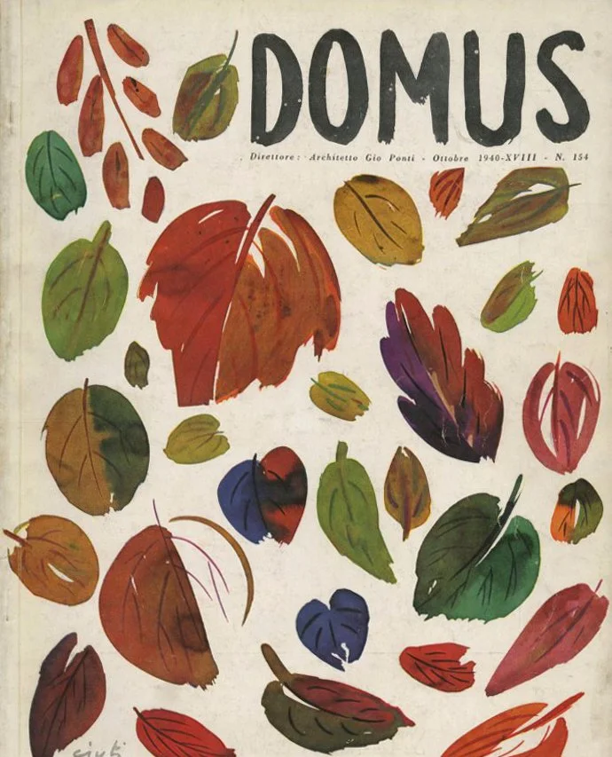 DOMUS 154 [L’Arte Nella Casa]. Milano: Editoriale Domus, Settembre 1940.
