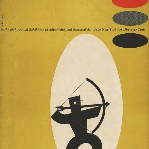 Sutnar, Ladislav [Designer]: A GUIDE TO THE 28TH ANNUAL EXHIBITION OF ADVERTISING AND EDITORIAL ART OF THE NEW YORK ART DIRECTORS CLUB. The Museum of Modern Art, March 1949.