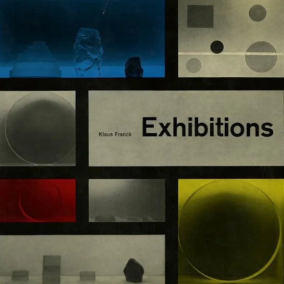 EXHIBITIONS: A SURVEY OF INTERNATIONAL DESIGNS. Klaus Franck, New York: Frederick A. Praeger, 1961.