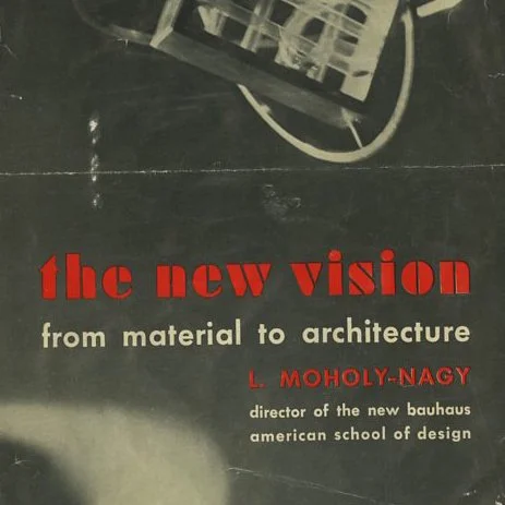 Moholy-Nagy, László: THE NEW VISION [Fundamentals of Design, Painting, Sculpture, Architecture]. New York: W. W. Norton & Company, 1938. Inscribed copy with a partial dust jacket.