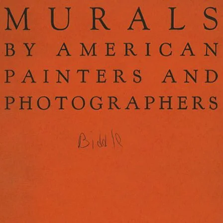 Kirstein, Lincoln and Julien Levy [essays]: MURALS BY AMERICAN PAINTERS AND PHOTOGRAPHERS. New York: Museum of Modern Art, May 1932 [2,000 copies].