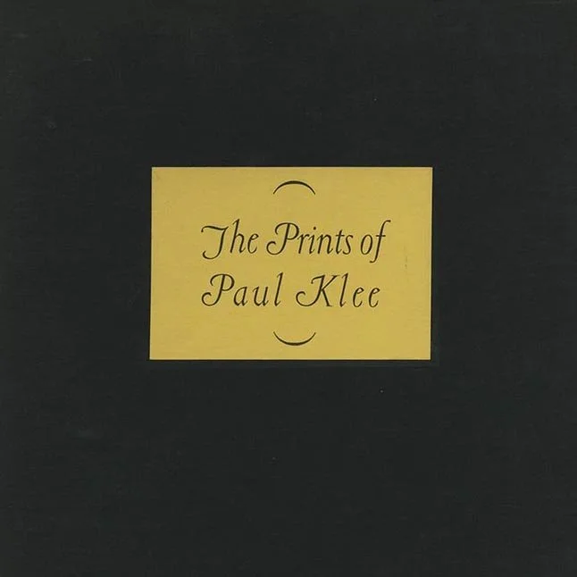 KLEE. James Thrall Soby: THE PRINTS OF PAUL KLEE. New York: Curt Valentin, 1945. First edition [1,000 copies].