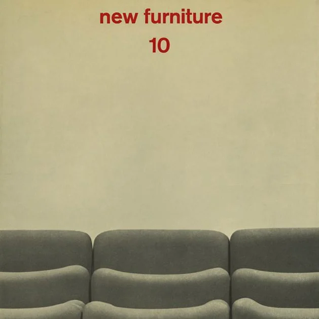 NEW FURNITURE 10 [NEUE MOBEL 10]. Gerd Hatje and Elke Kaspar [Editors], New York: Praeger, 1971.