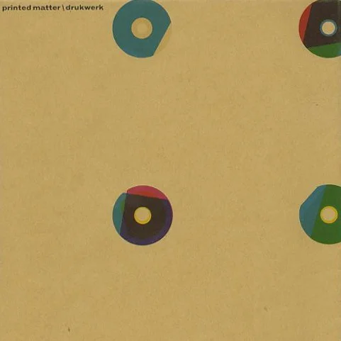 Martens, Karel: PRINTED MATTER / DRUKWERK. London: Hyphen Press, 1996. First edition, 1997 second printing