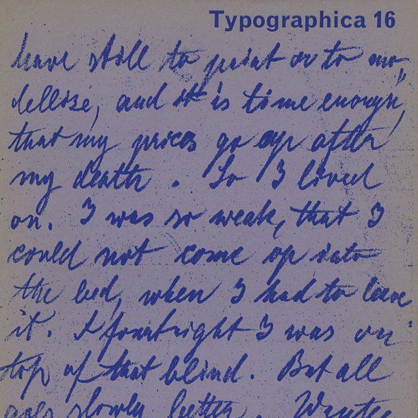 TYPOGRAPHICA 16. London: Lund Humphries, December 1967 [New Series], Herbert Spencer [Editor].