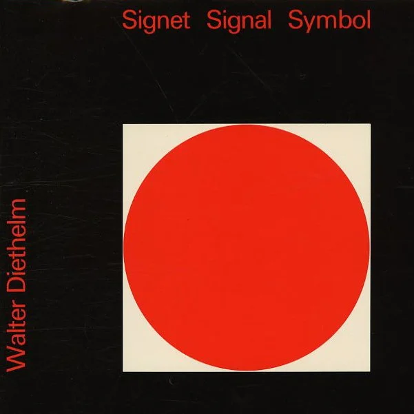 Diethelm, Walter: SIGNET SIGNAL SYMBOL [EMBLÈME SIGNAL SYMBOL]: HANDBOOK OF INTERNATIONAL SIGNS. Zürich: ABC Verlag, 1970. Fourth edition, 1984.