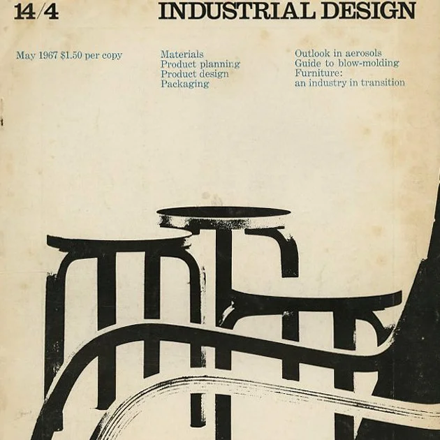 Industrial Design, May 1967. New York: Whitney Publications, Inc., Massimo Vignelli [Designer].