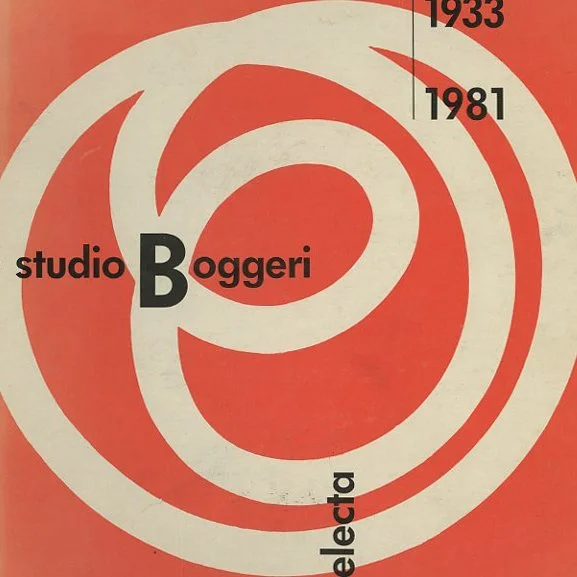 Monguzzi, Bruno [Curator/Designer]: LO STUDIO BOGGERI 1933 - 1981. Milan: Electa, 1981. First edition [Pagina series].