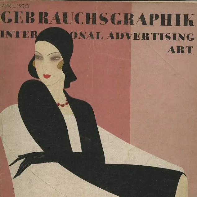 Gebrauchsgraphik, April 1930. Berlin: Gebrauchsgraphik. Professor H.K. Frenzel [Editor], Fortunato Depero, A Futuristic Advertising Artist.