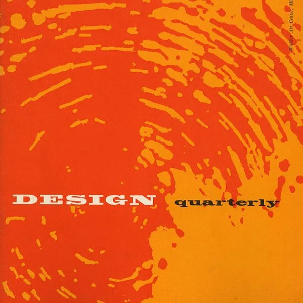 DESIGN QUARTERLY 29. Minneapolis; Walker Art Center, 1954.