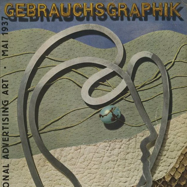 Gebrauchsgraphik, May 1937.  Berlin: Gebrauchsgraphik, [Vol. 14, No. 5]. H.K. Frenzel [Editor], R. de Valerio.