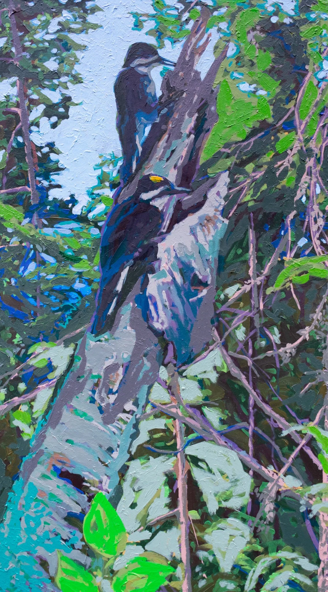 The Lifer, 32x18", oil on canvas, 2026, $750
