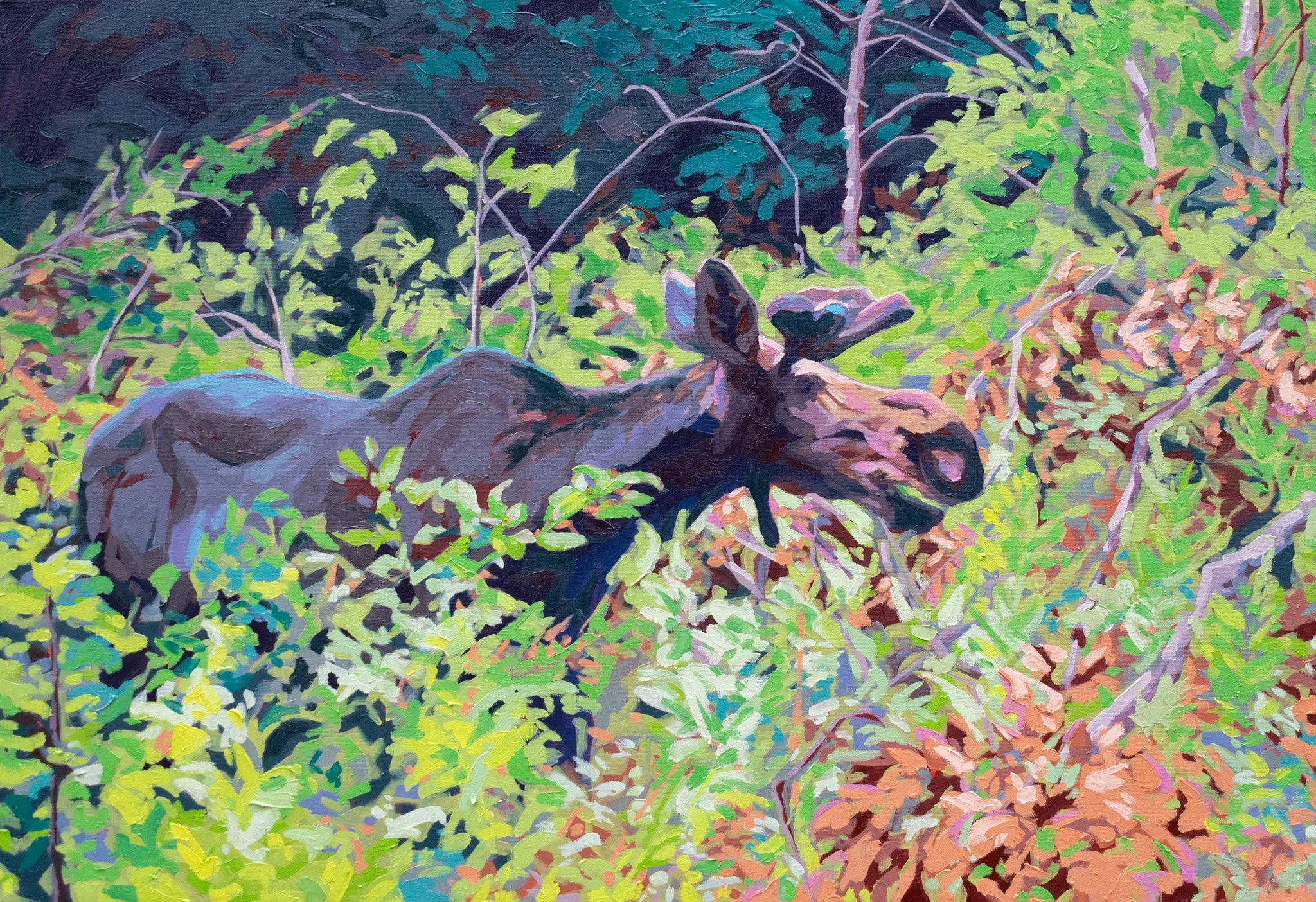 Before Homebound, 22x32", oil on canvas, 2026, $1,400