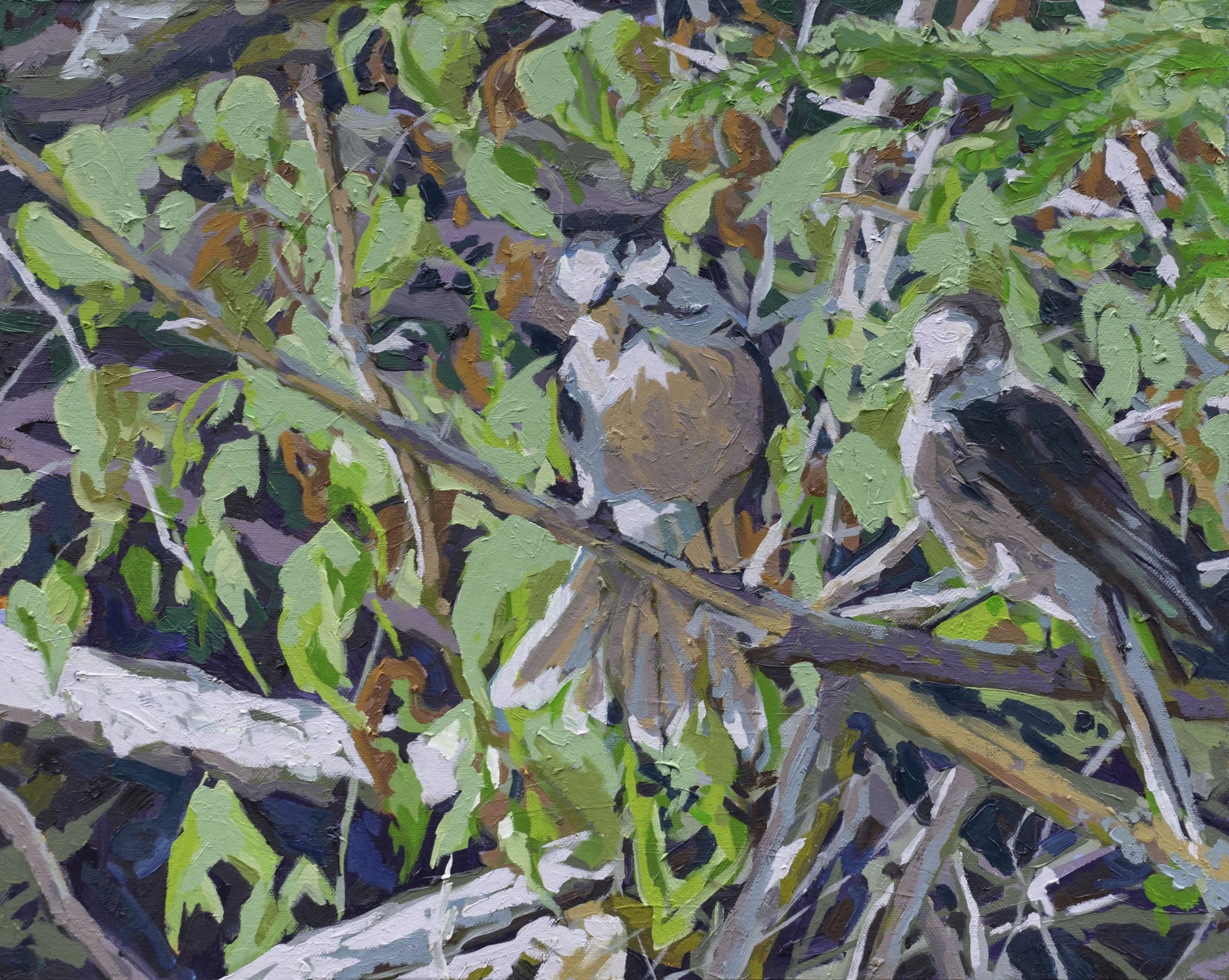 Sweet Greetings, 16x20", oil on canvas, 2025, $600