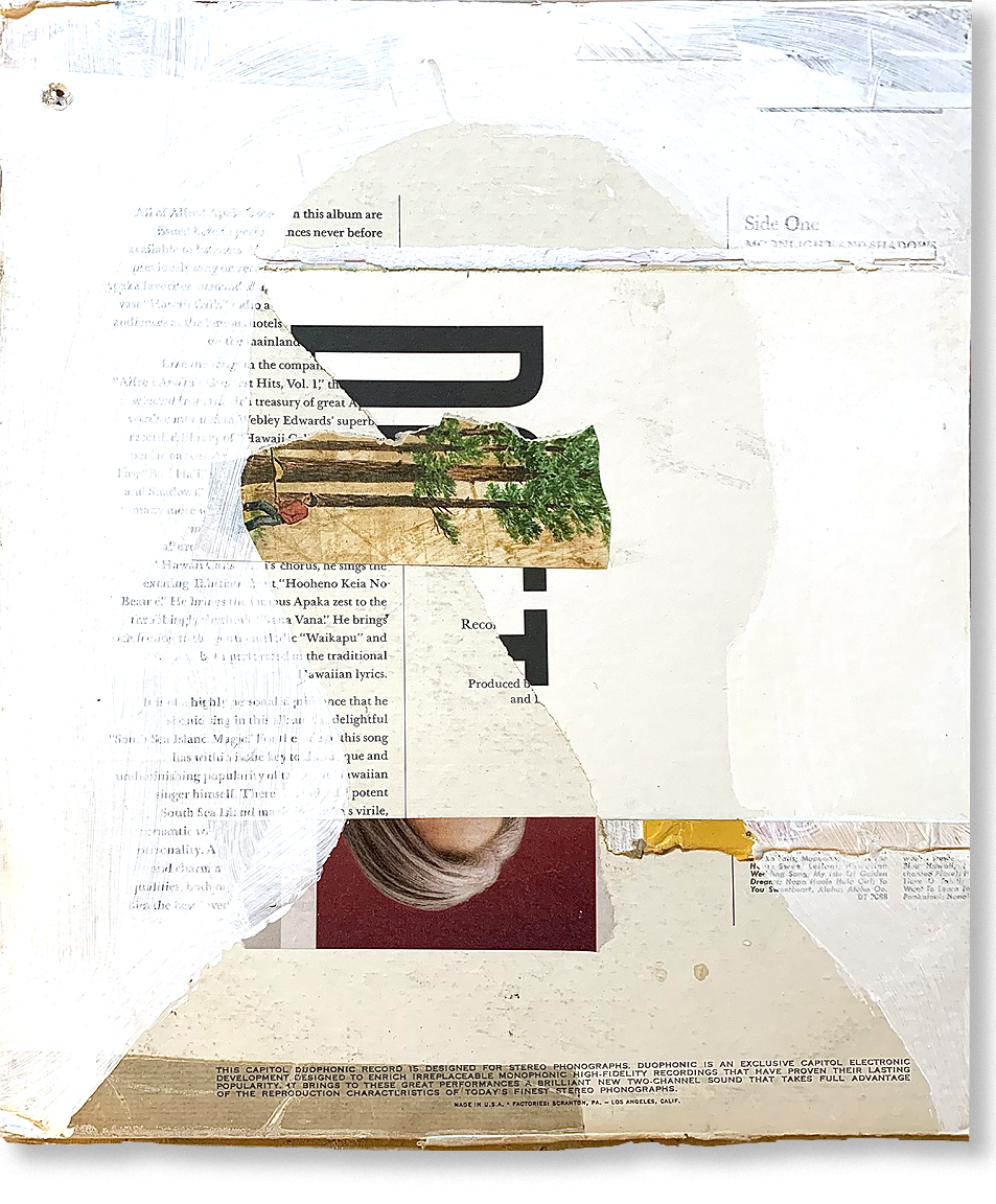 su hui, 2024, collage, 12.5"H x 10.5"W