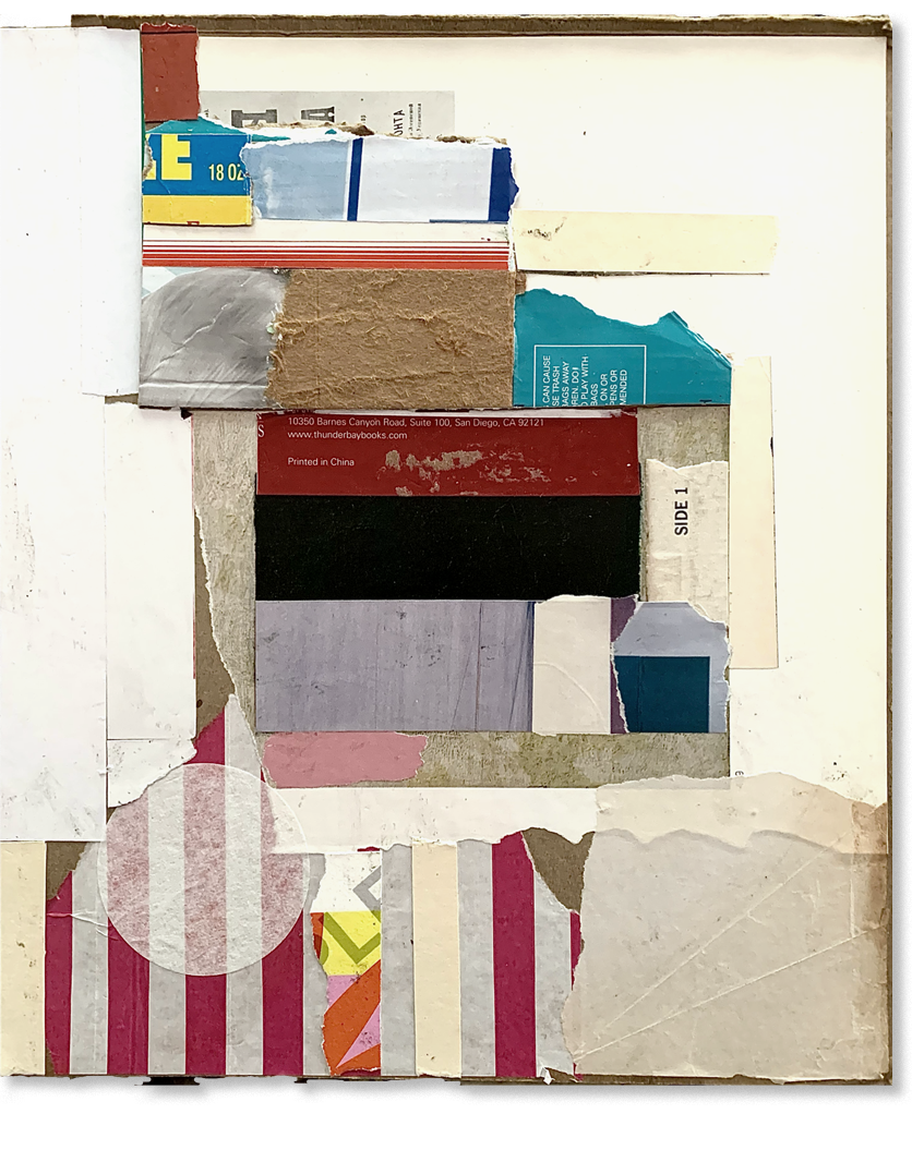 untitled.|s.i_de 1, collage, 12.5"H x 10.5"W