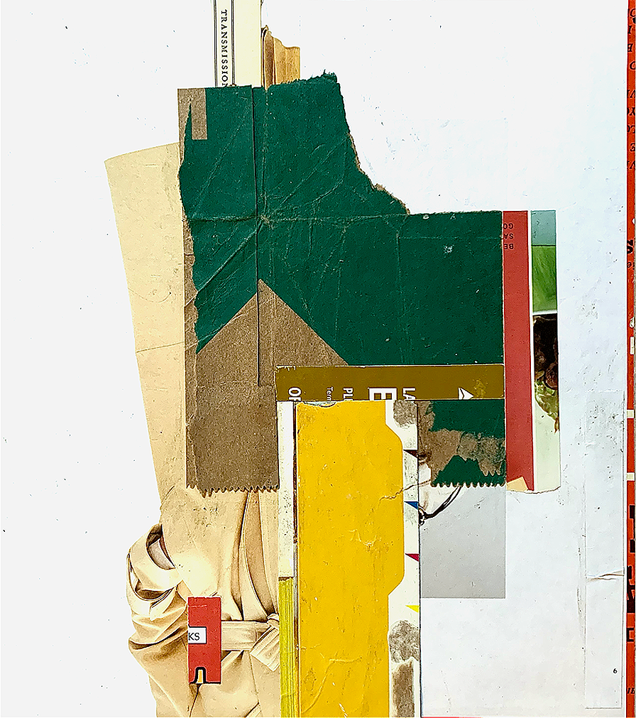 us.cameinto {m yheart, collage, 12.5"H x 10.5"W