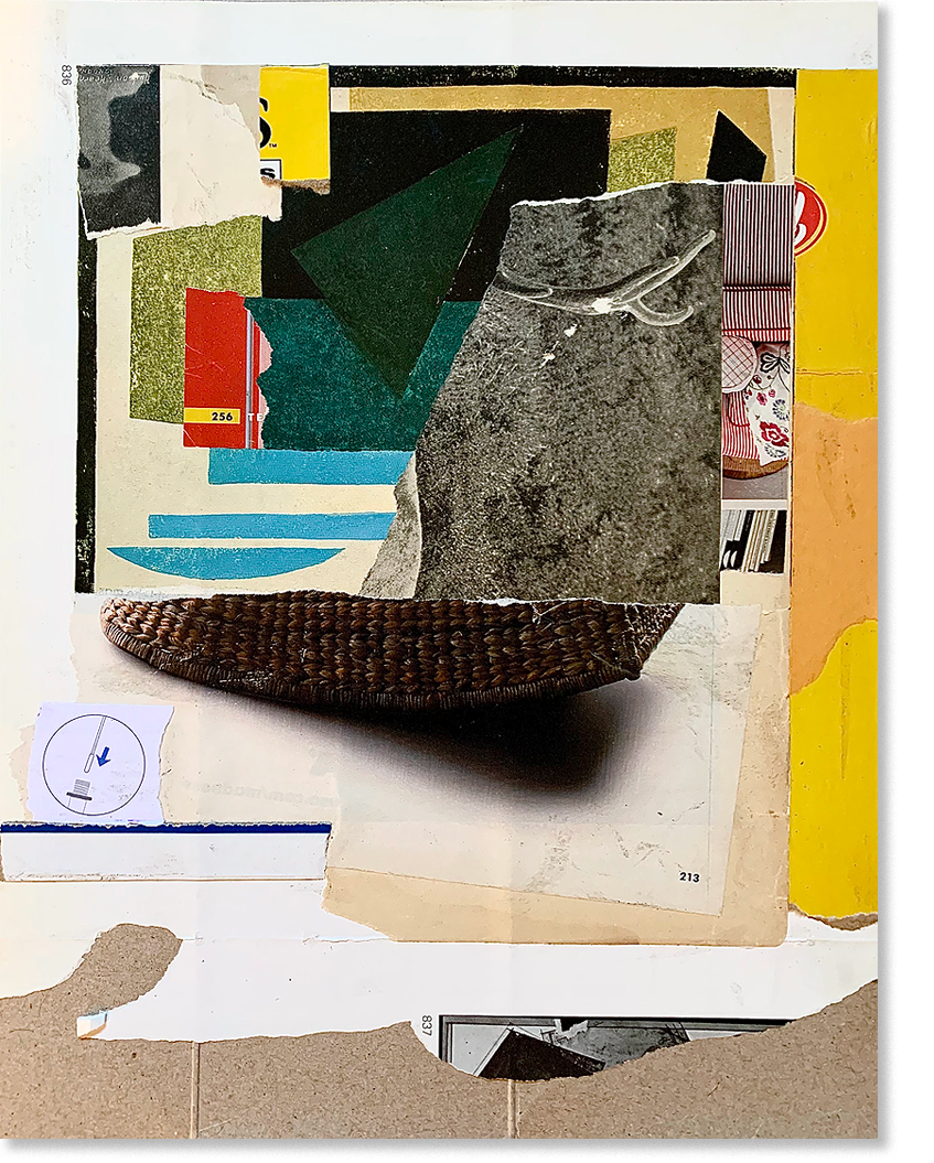 fu..G}ue ,collage, 12.5"H x 10.5"W