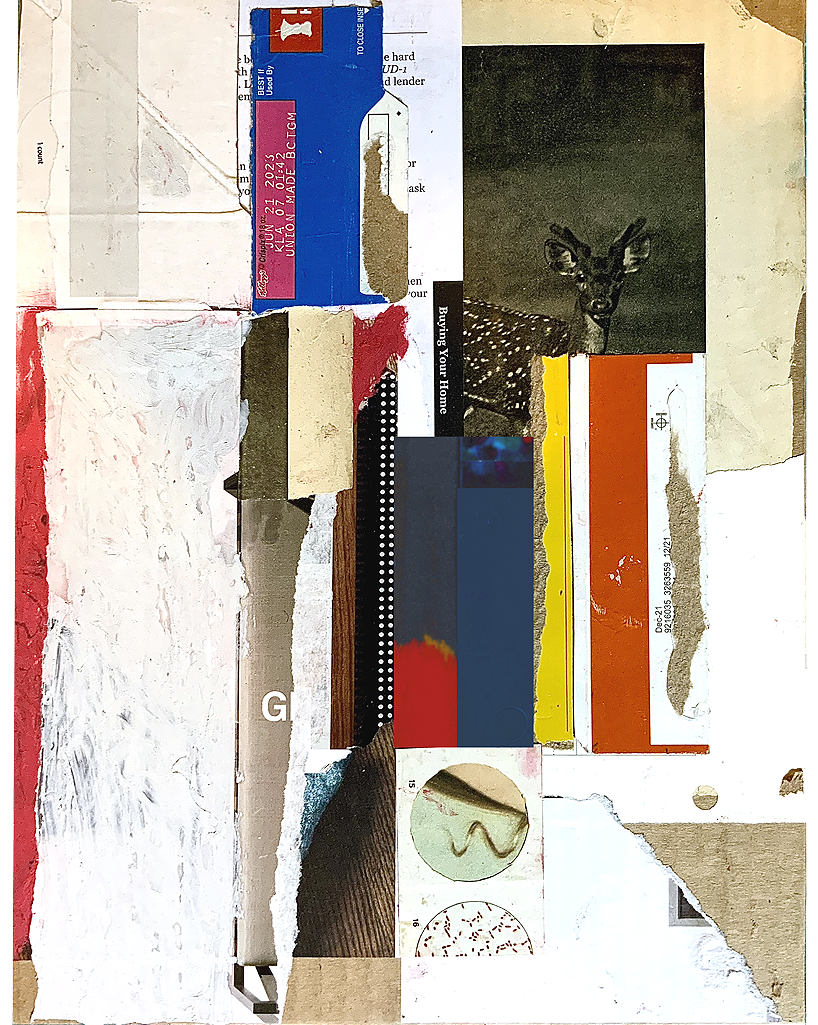 f.un +n_e, collage, 12.5"H x 10.5"W